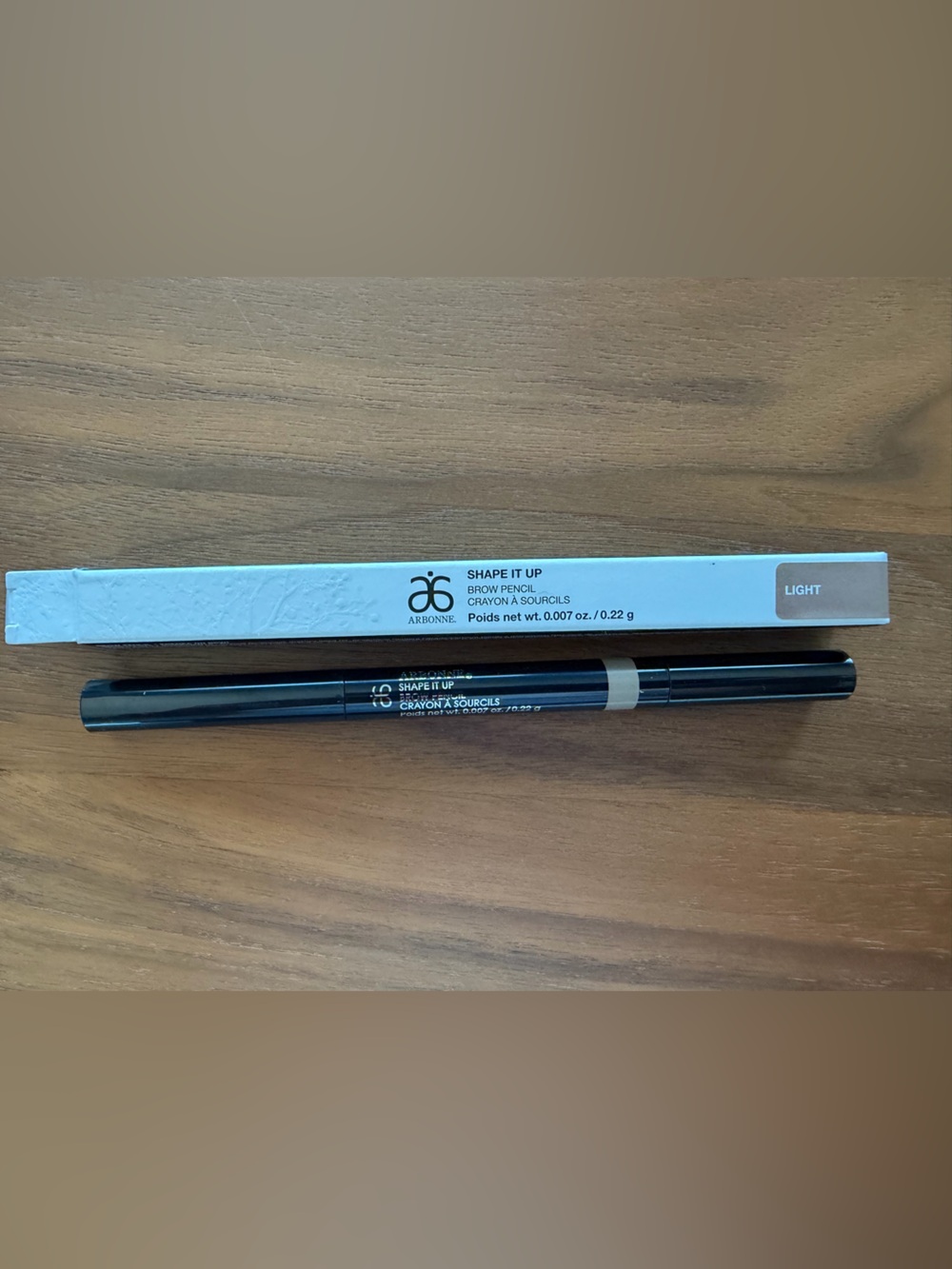 Arbonne Shape It Up Brow Pencil - Light. NEW in box. - Picture 1 of 4